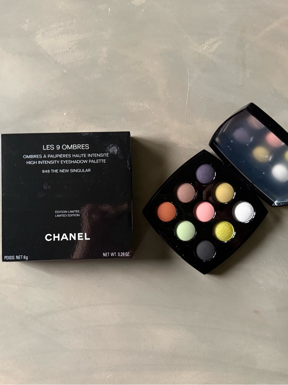 CHANEL LES 9 OMBRES High Intensity Eyeshadow Palette - 848 The New Singular